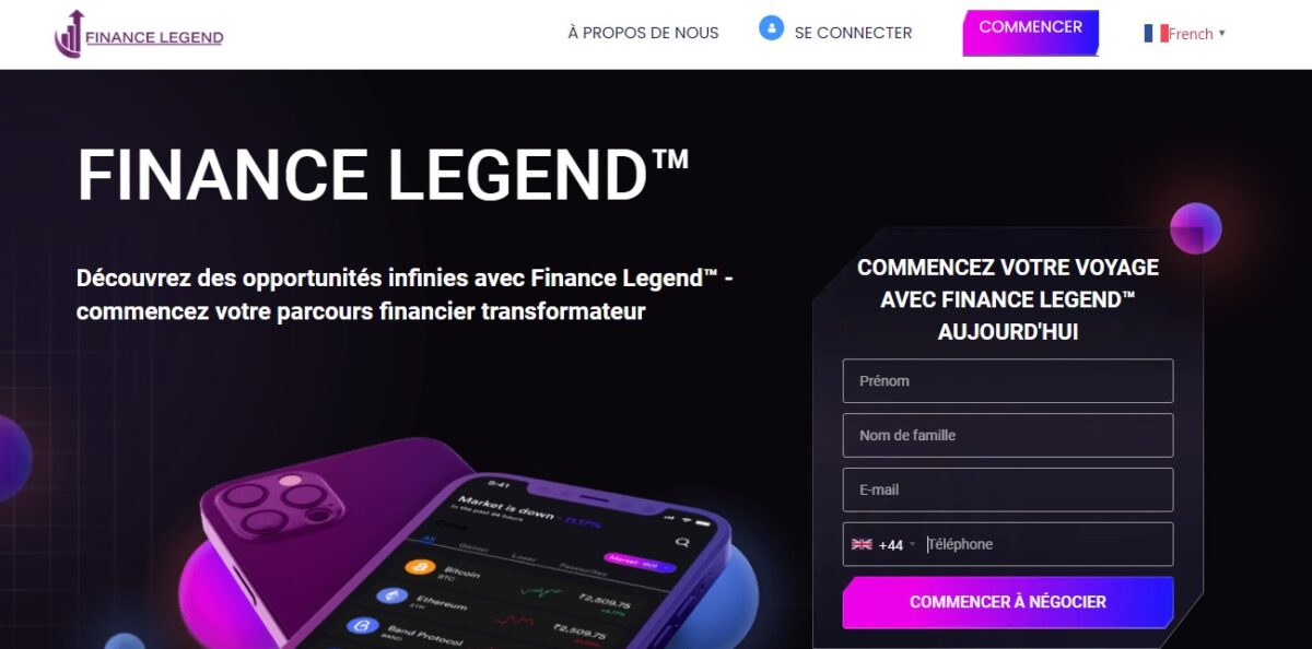 Finance Legend Website